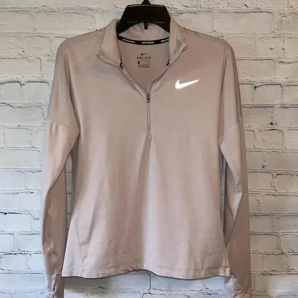 Nike Tops Nike Drifit Running Longsleeve Top Sz Small Purple